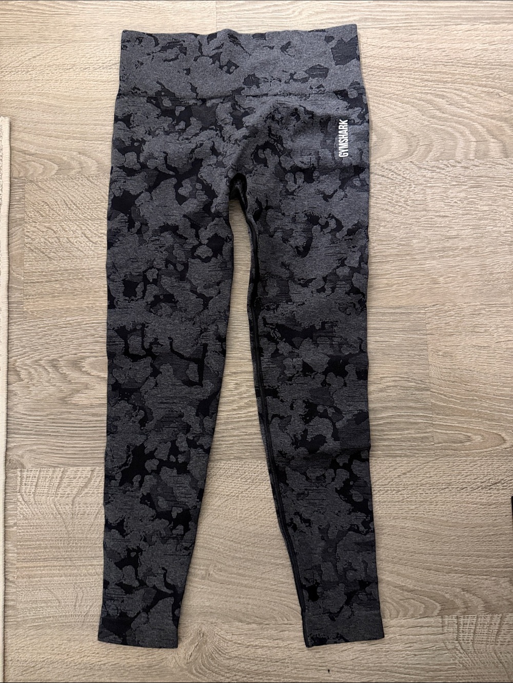 Gymshark Dark Gray Camo Leggings